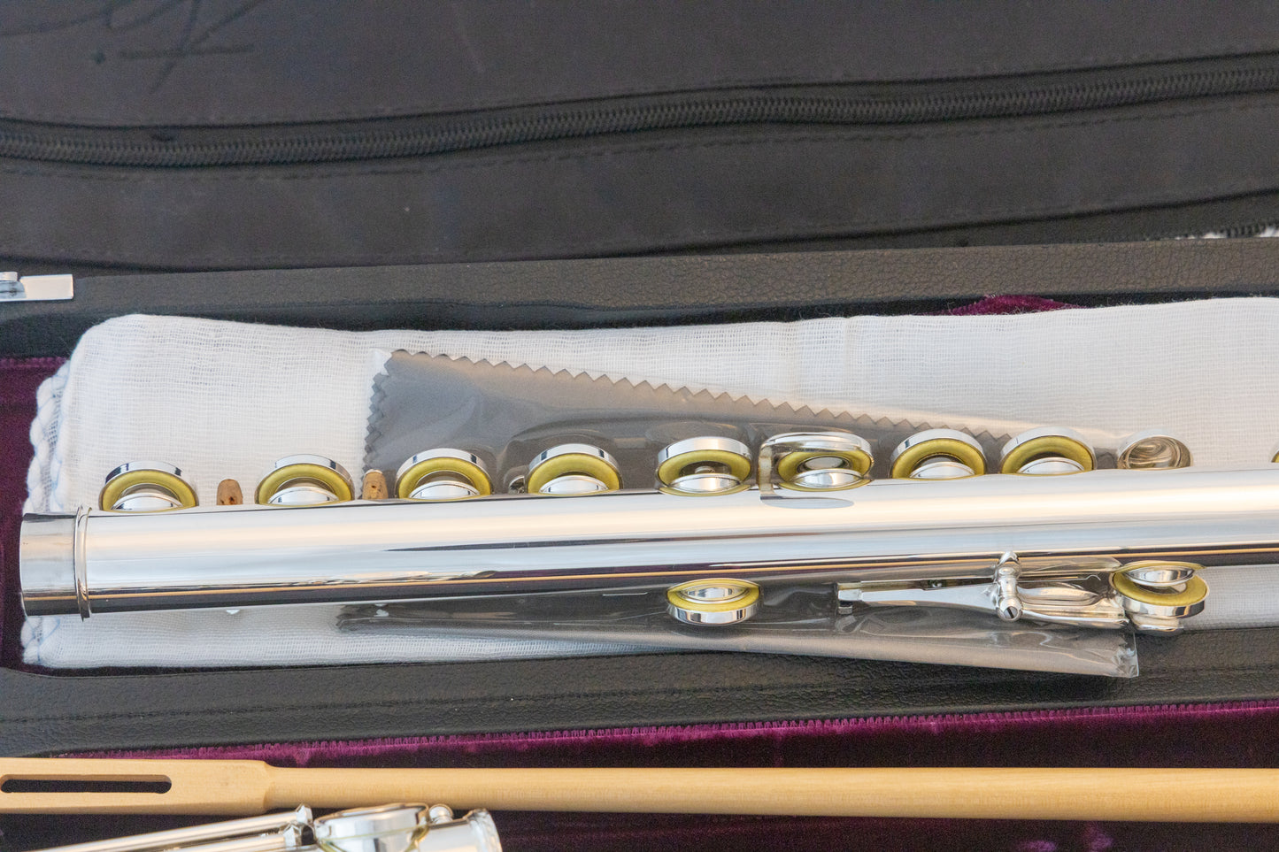 Trevor James 12XB Open hole Flute with B Foot *Cleaned & Serviced Ready to Play