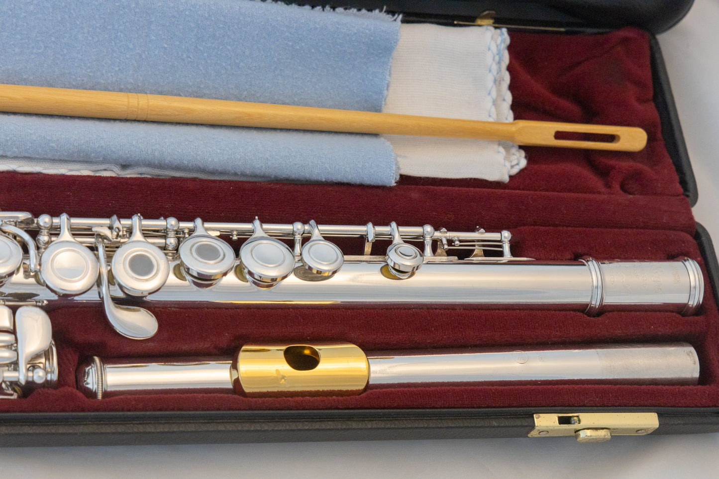 Yamaha YFL-471 Allegro All Silver Intermediate Flute *Made in Japan *Low-B *Split-E *Overhauled *New Pads