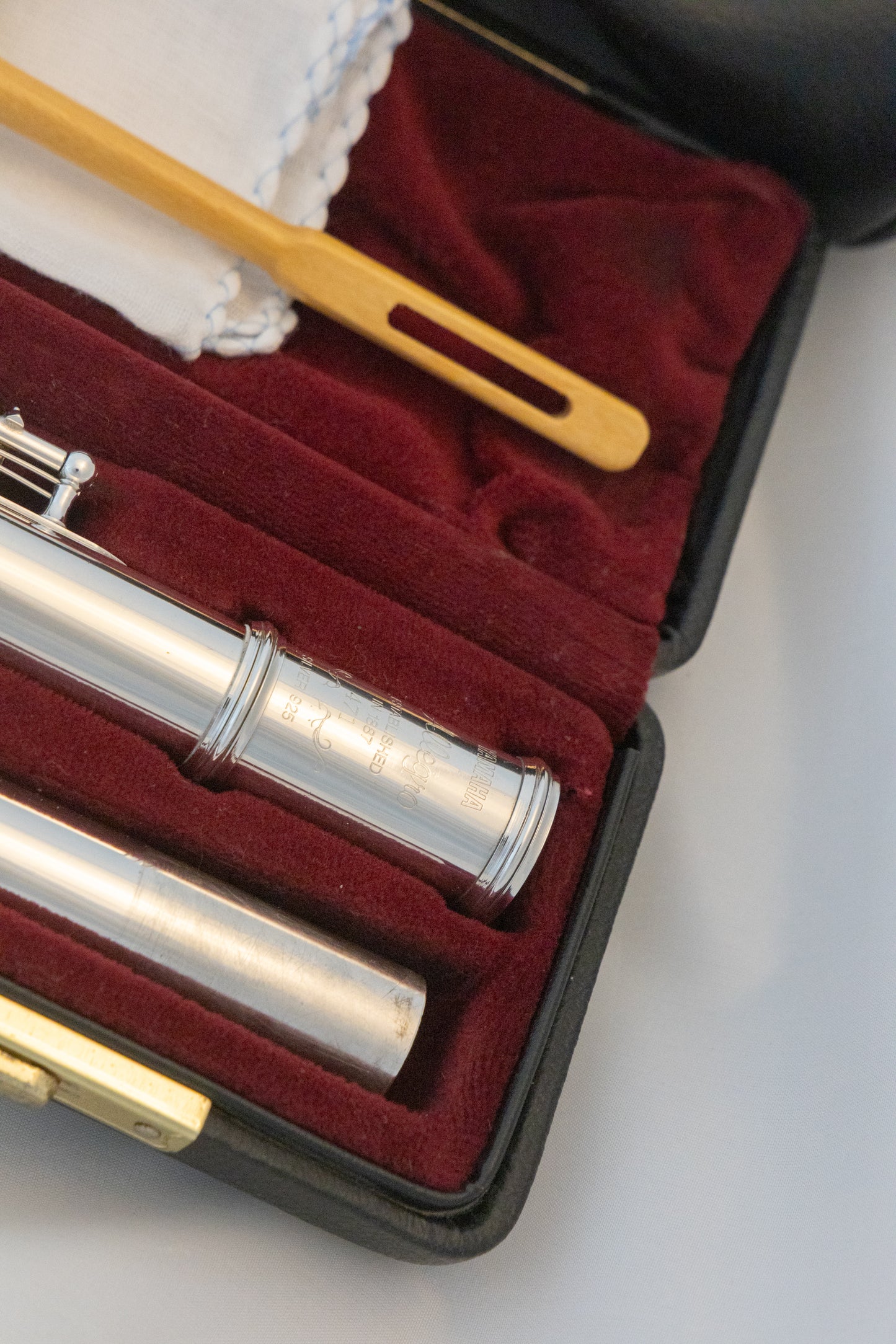 Yamaha YFL-471 Allegro All Silver Intermediate Flute *Made in Japan *Low-B *Split-E *Overhauled *New Pads