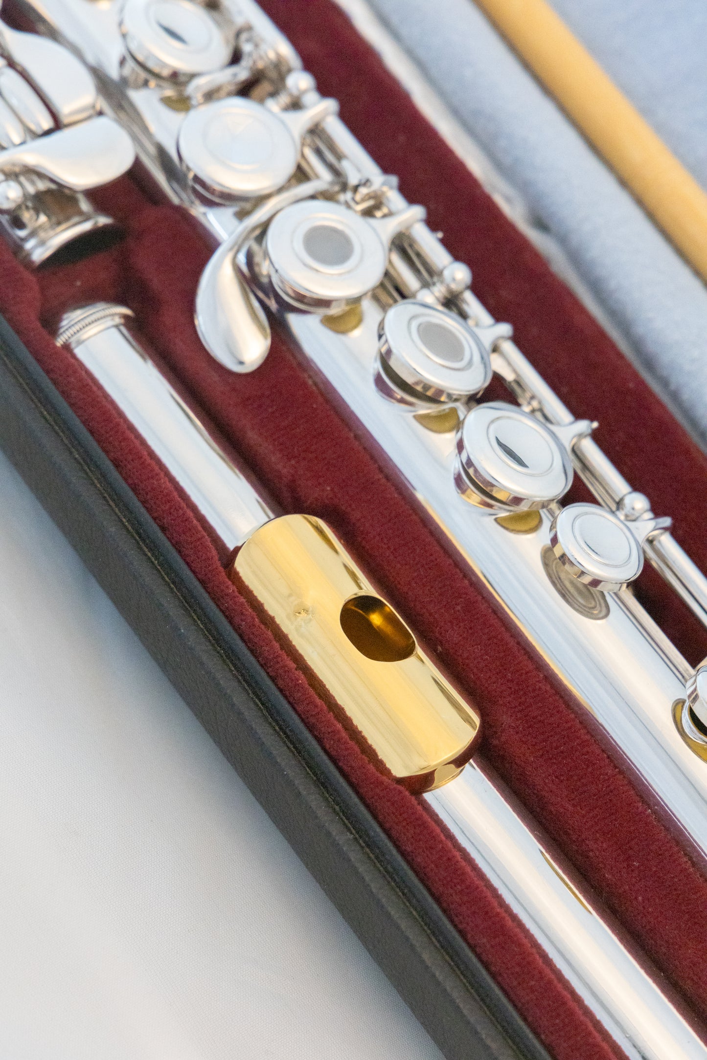 Yamaha YFL-471 Allegro All Silver Intermediate Flute *Made in Japan *Low-B *Split-E *Overhauled *New Pads