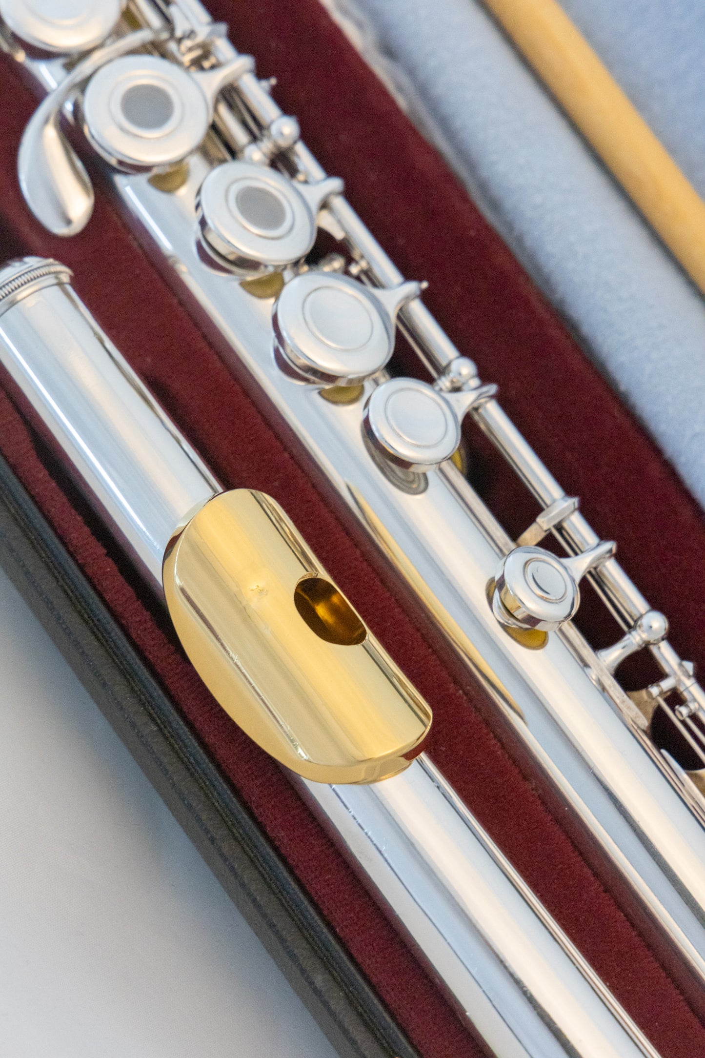 Yamaha YFL-471 Allegro All Silver Intermediate Flute *Made in Japan *Low-B *Split-E *Overhauled *New Pads