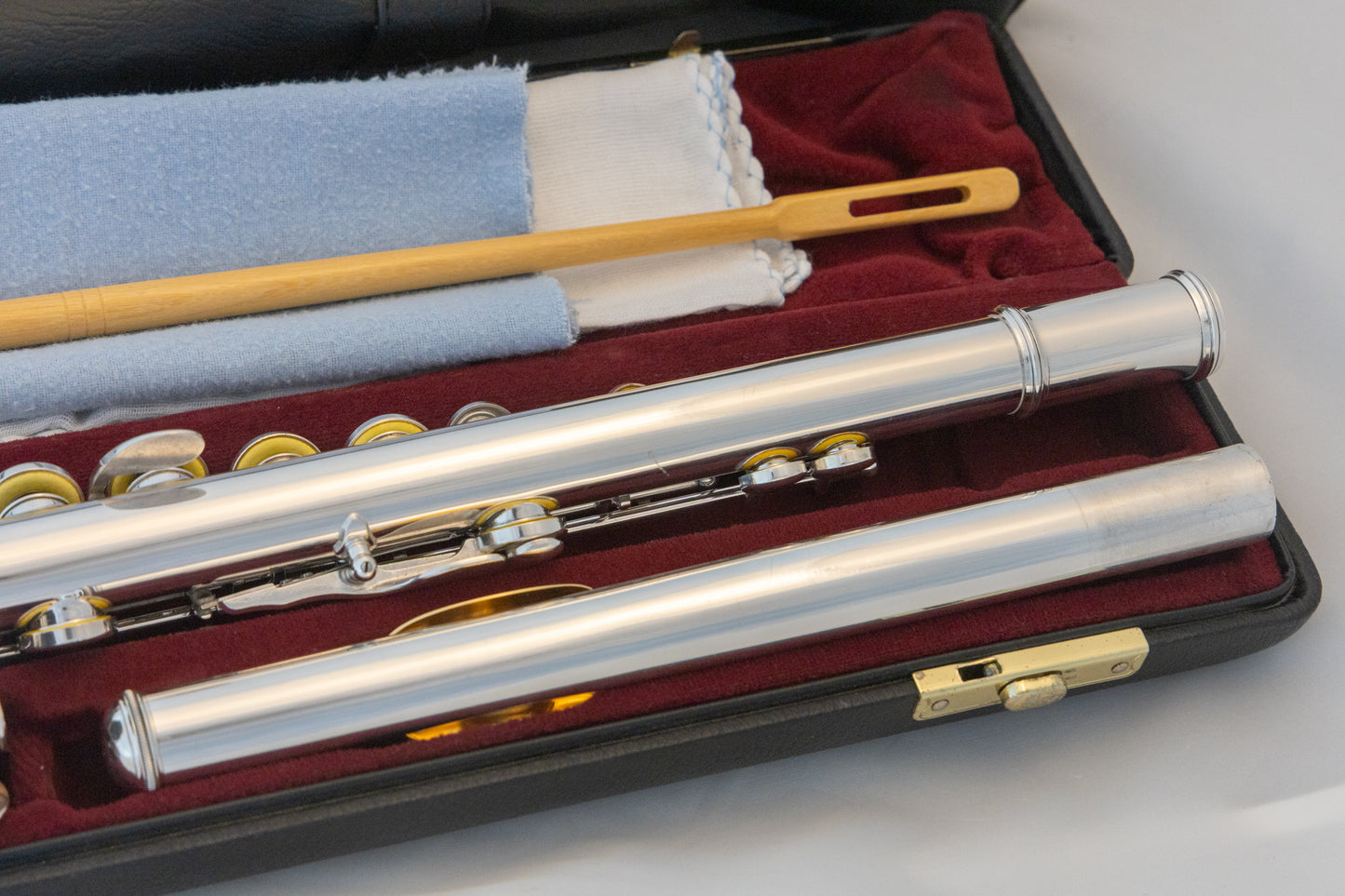 Yamaha YFL-471 Allegro All Silver Intermediate Flute *Made in Japan *Low-B *Split-E *Overhauled *New Pads