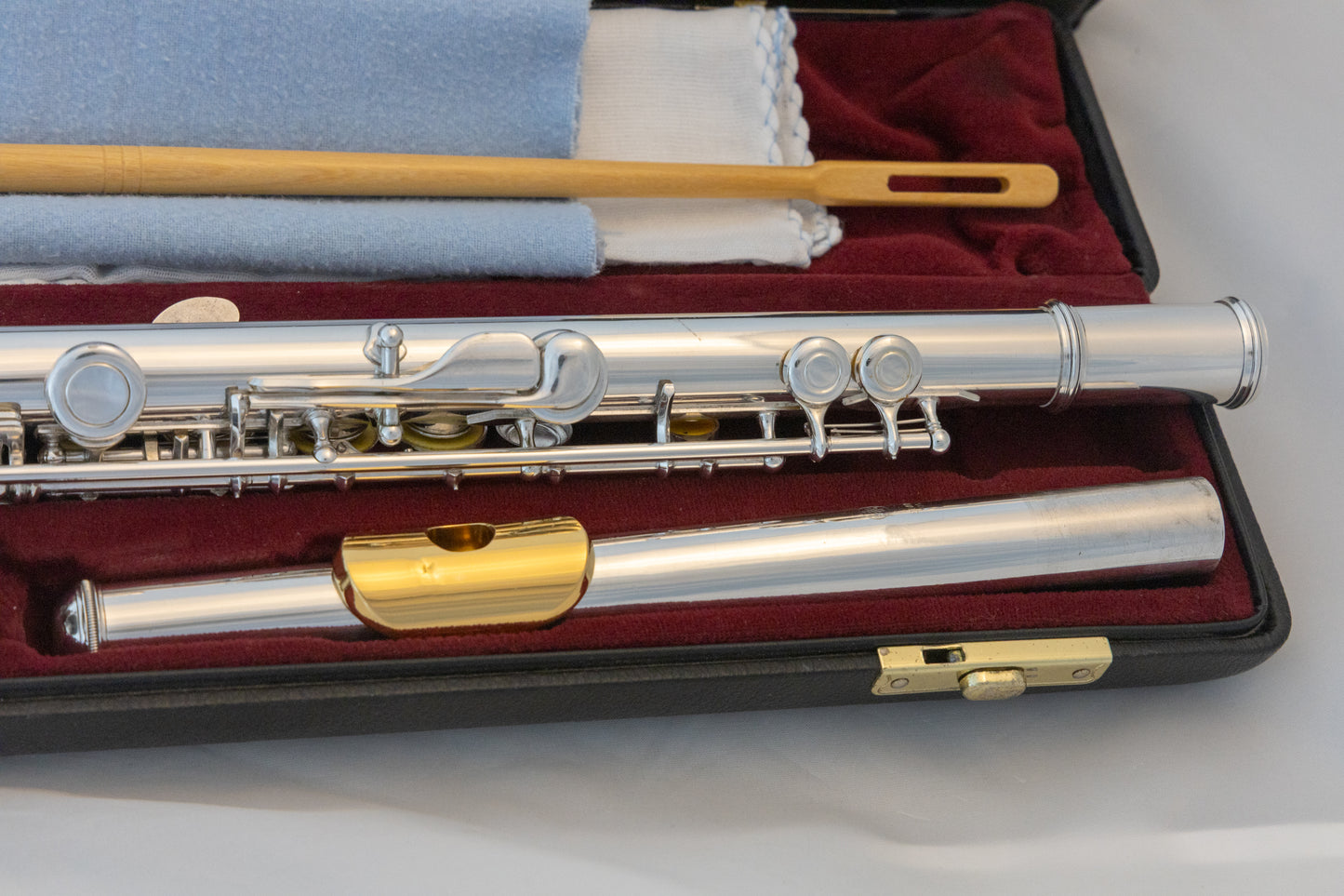 Yamaha YFL-471 Allegro All Silver Intermediate Flute *Made in Japan *Low-B *Split-E *Overhauled *New Pads