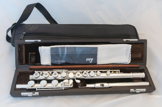 Di Zhao DZ-470 Open-hole Intermediate Flute *Split-E *Silver headjoint *Low-B *Overhauled New Pads