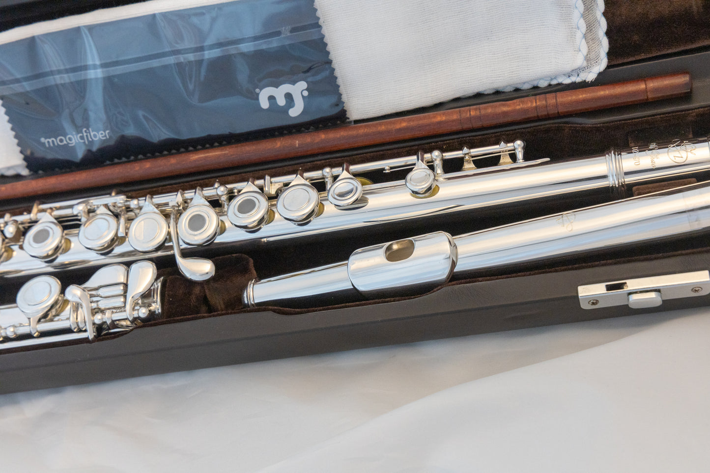 Di Zhao DZ-470 Open-hole Intermediate Flute *Split-E *Silver headjoint *Low-B *Overhauled New Pads