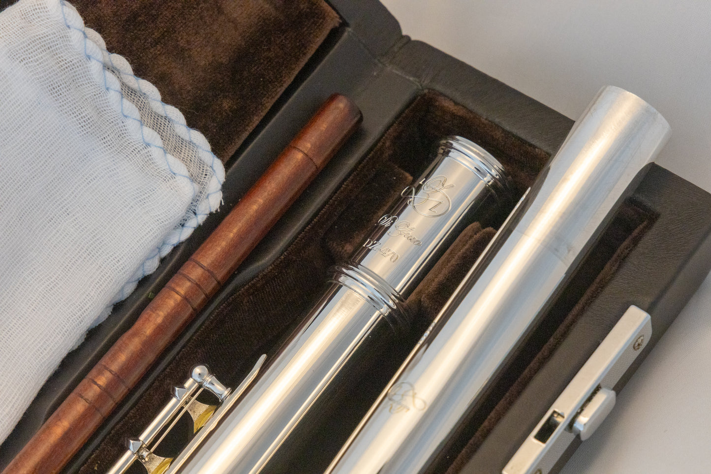 Di Zhao DZ-470 Open-hole Intermediate Flute *Split-E *Silver headjoint *Low-B *Overhauled New Pads