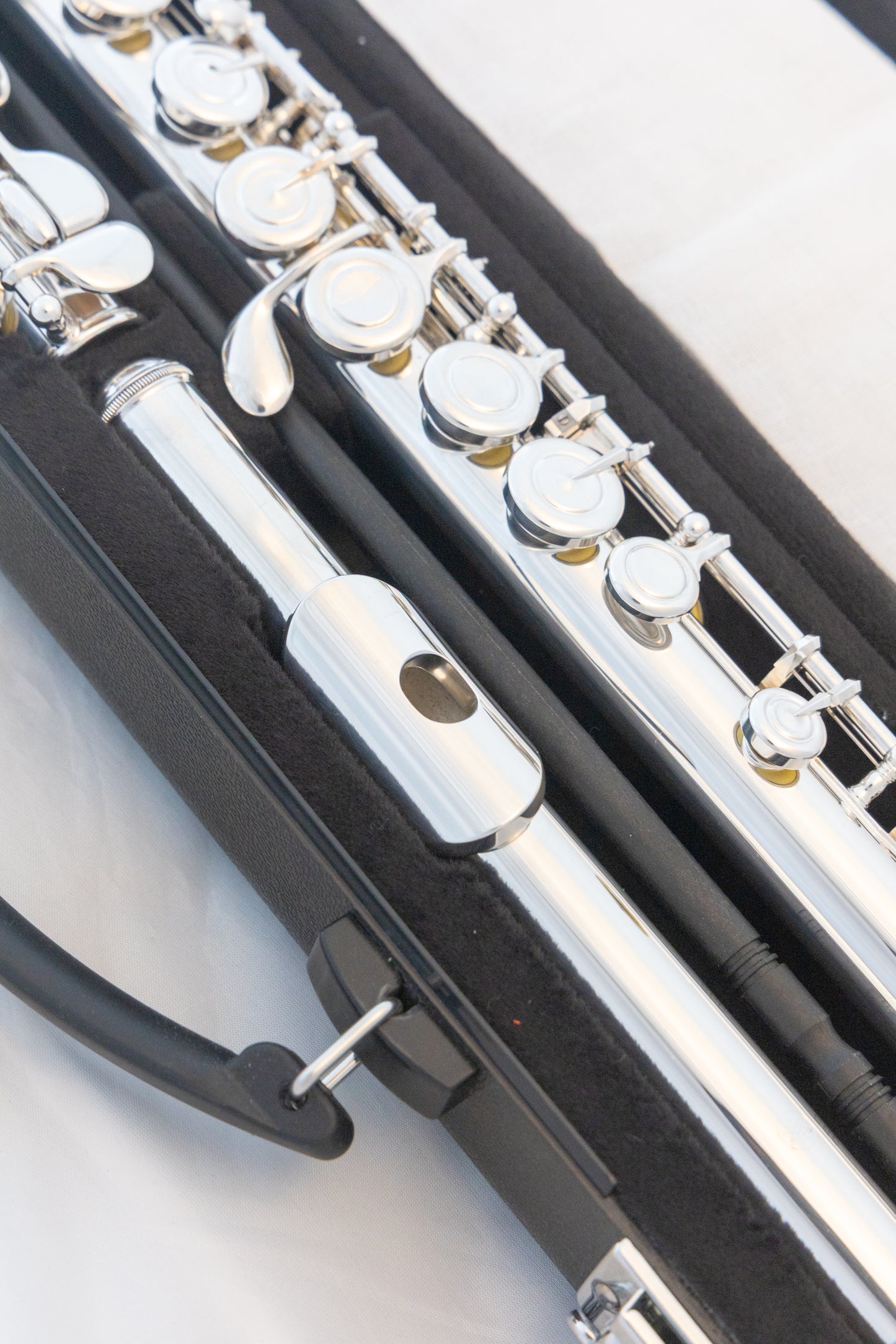 Yamaha YFL-222 Standard Silver-plated Flute *Cleaned & Serviced *Ready to play