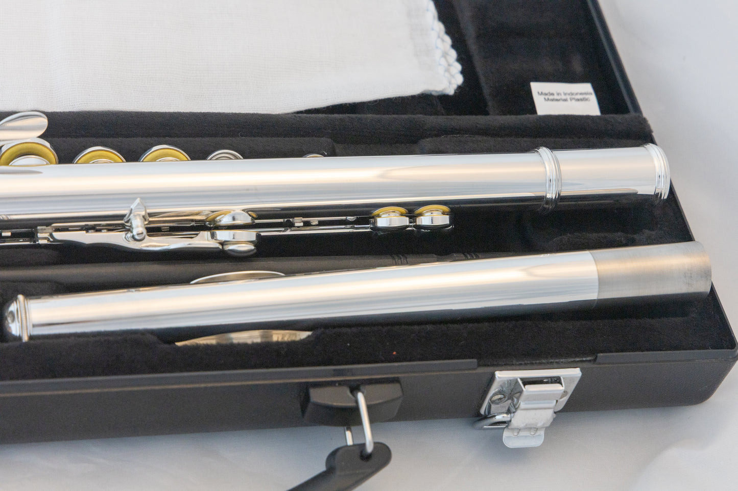 Yamaha YFL-222 Standard Silver-plated Flute *Cleaned & Serviced *Ready to play