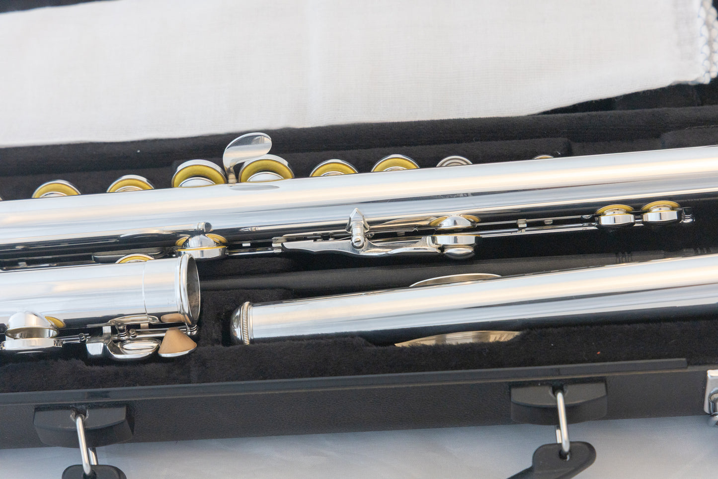 Yamaha YFL-222 Standard Silver-plated Flute *Cleaned & Serviced *Ready to play