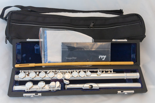 Sankyo Prima Etude Flute *Sankyo Silver headjoint *Made in Japan *Overhauled New Pads