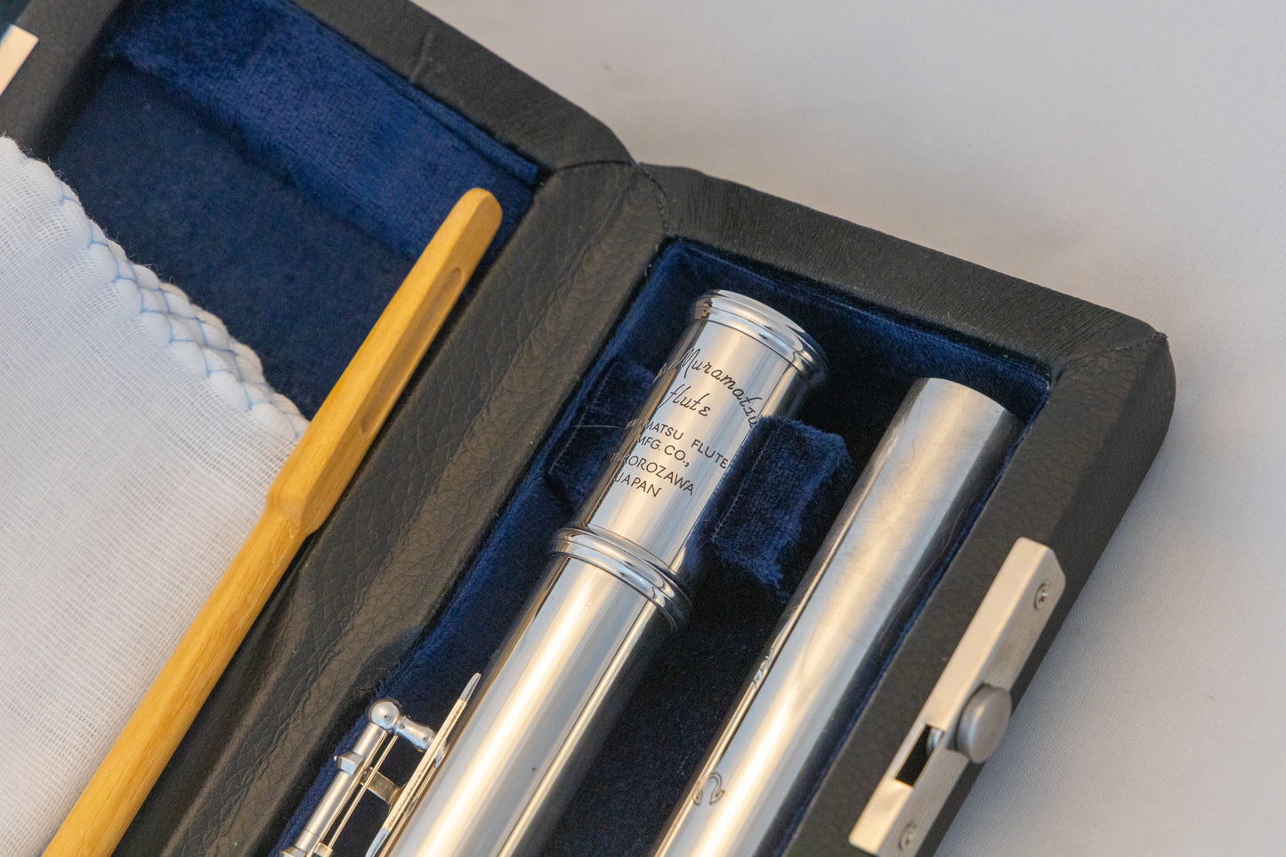 Muramatsu EX III Open-hole Intermediate Flute *Silver Headjoint *Low-B *Made in Japan *Cleaned & Serviced