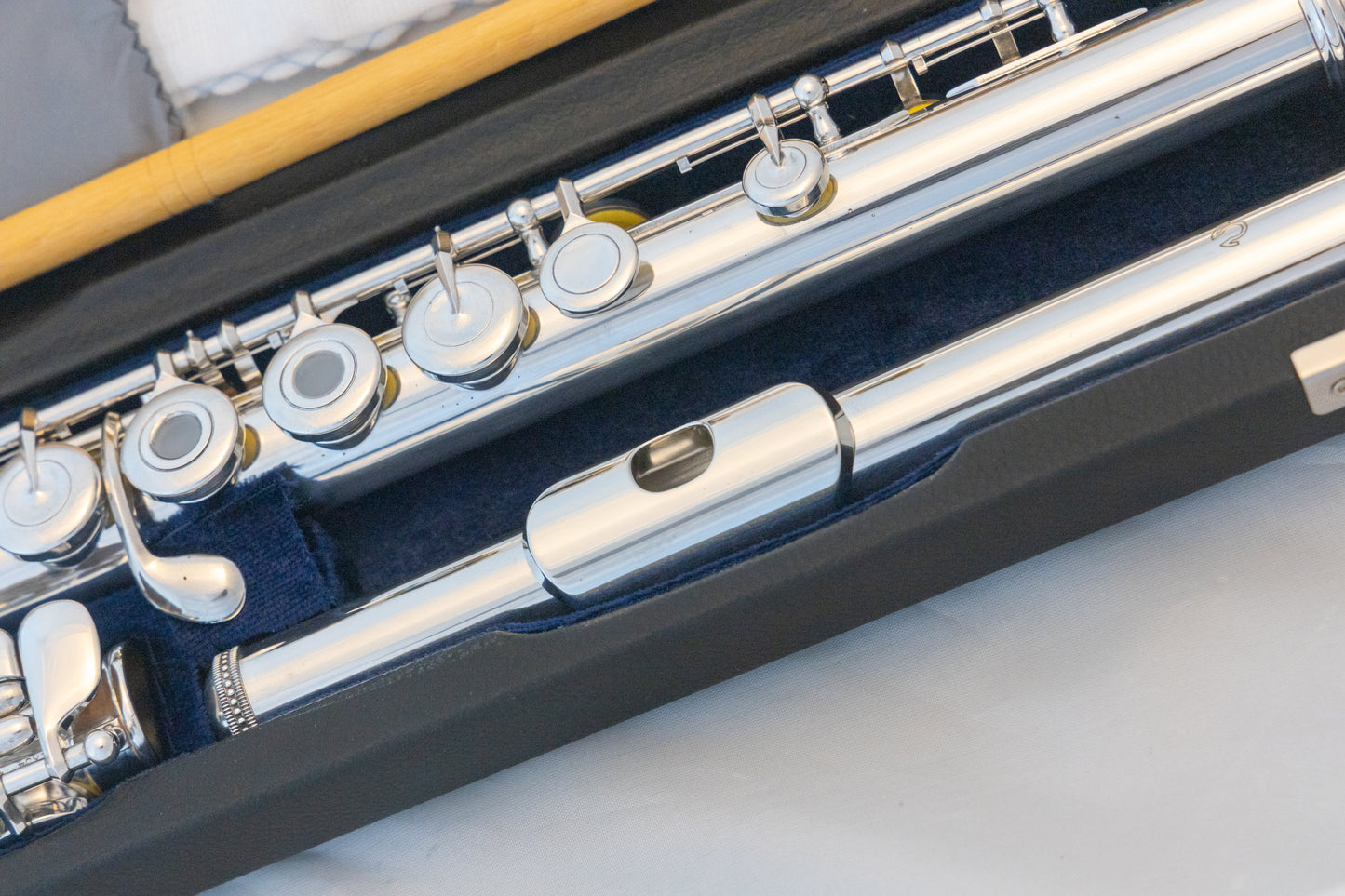 Muramatsu EX III Open-hole Intermediate Flute *Silver Headjoint *Low-B *Made in Japan *Cleaned & Serviced