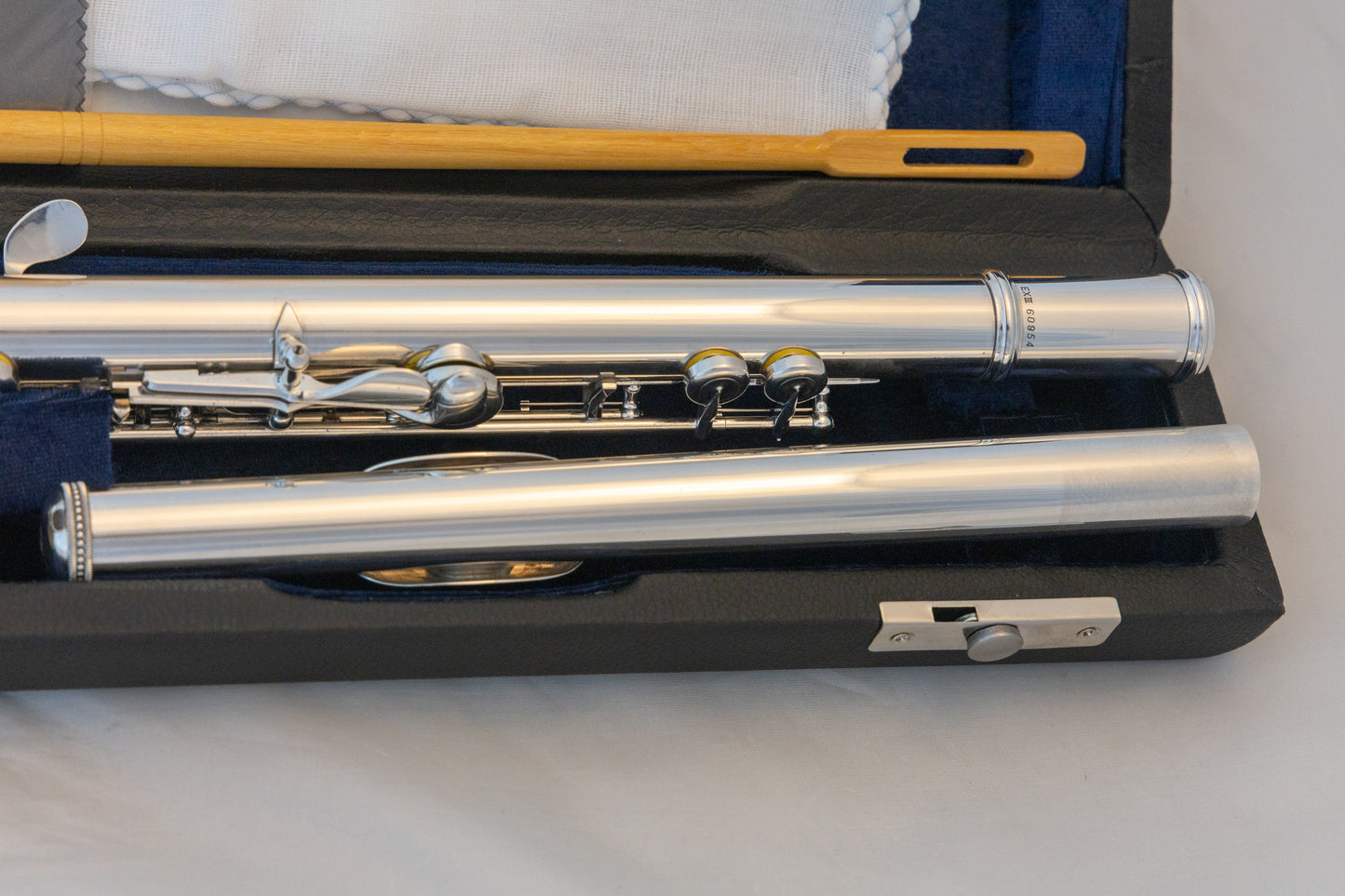 Muramatsu EX III Open-hole Intermediate Flute *Silver Headjoint *Low-B *Made in Japan *Cleaned & Serviced