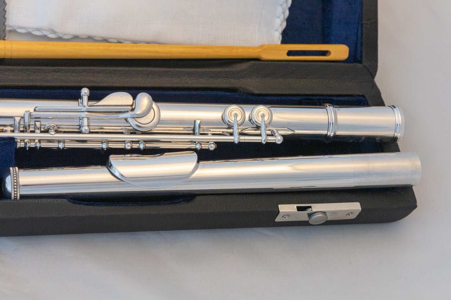 Muramatsu EX III Open-hole Intermediate Flute *Silver Headjoint *Low-B *Made in Japan *Cleaned & Serviced