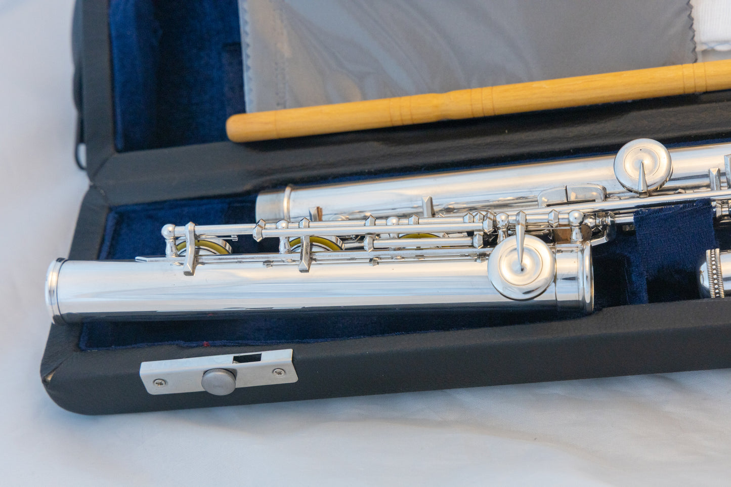 Muramatsu EX III Open-hole Intermediate Flute *Silver Headjoint *Low-B *Made in Japan *Cleaned & Serviced