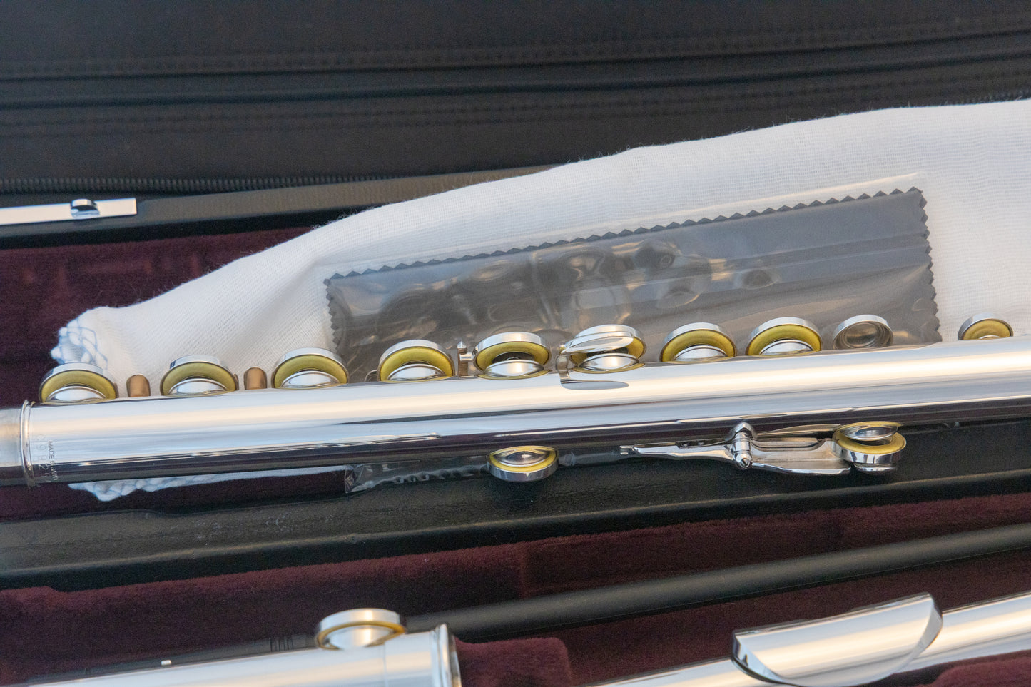Yamaha YFL-311 Intermediate Flute *Silver Headjoint *Split-E *Made in Japan *Cleaned & Serviced