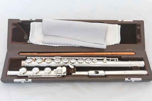 Miyazawa PCM-300RH Flute *Open-hole *Low-B *Made in Japan *Overhauled New Pads