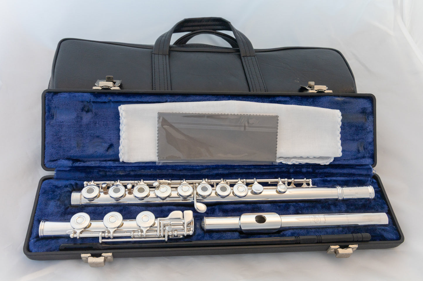 Gemeinhardt 3SB Intermediate Flute *All Solid Silver *B-foot *Open-hole *Cleaned & Serviced