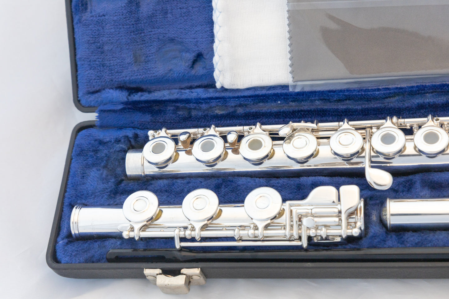 Gemeinhardt 3SB Intermediate Flute *All Solid Silver *B-foot *Open-hole *Cleaned & Serviced