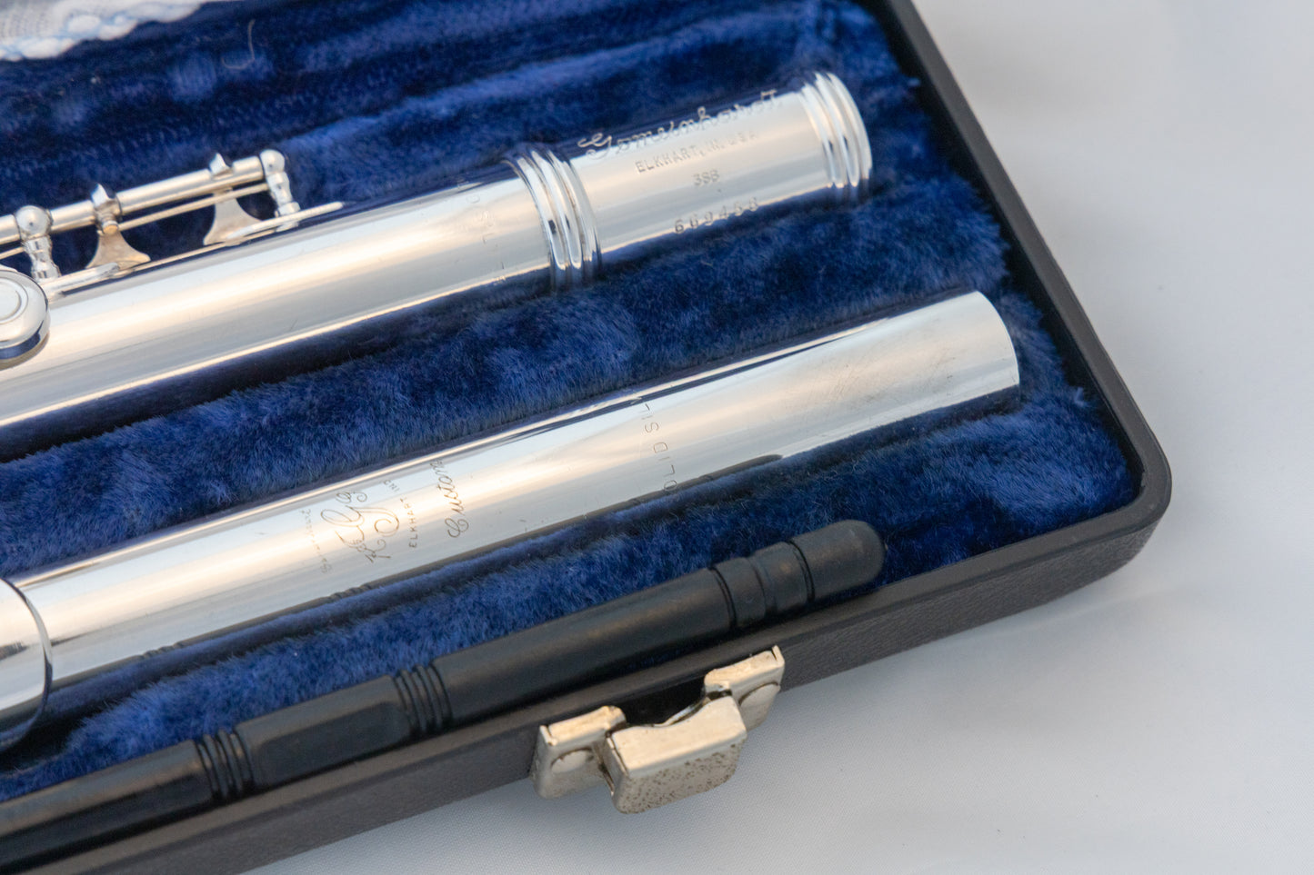 Gemeinhardt 3SB Intermediate Flute *All Solid Silver *B-foot *Open-hole *Cleaned & Serviced
