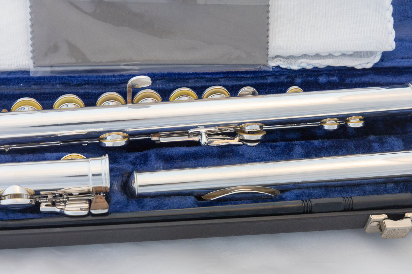 Gemeinhardt 3SB Intermediate Flute *All Solid Silver *B-foot *Open-hole *Cleaned & Serviced