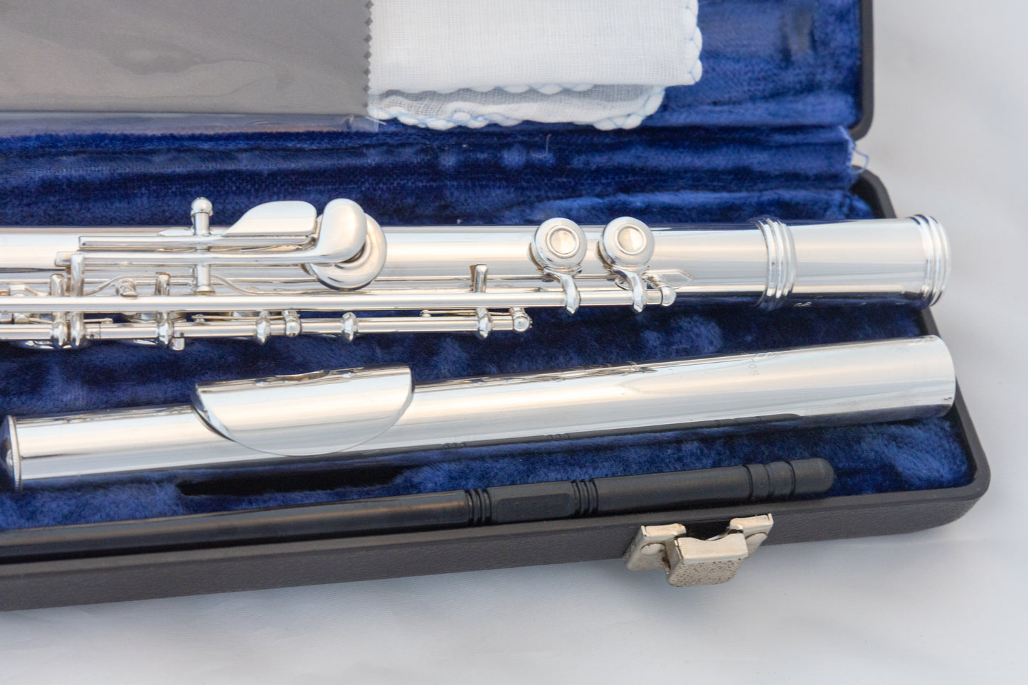 Gemeinhardt 3SB Intermediate Flute *All Solid Silver *B-foot *Open-hole *Cleaned & Serviced