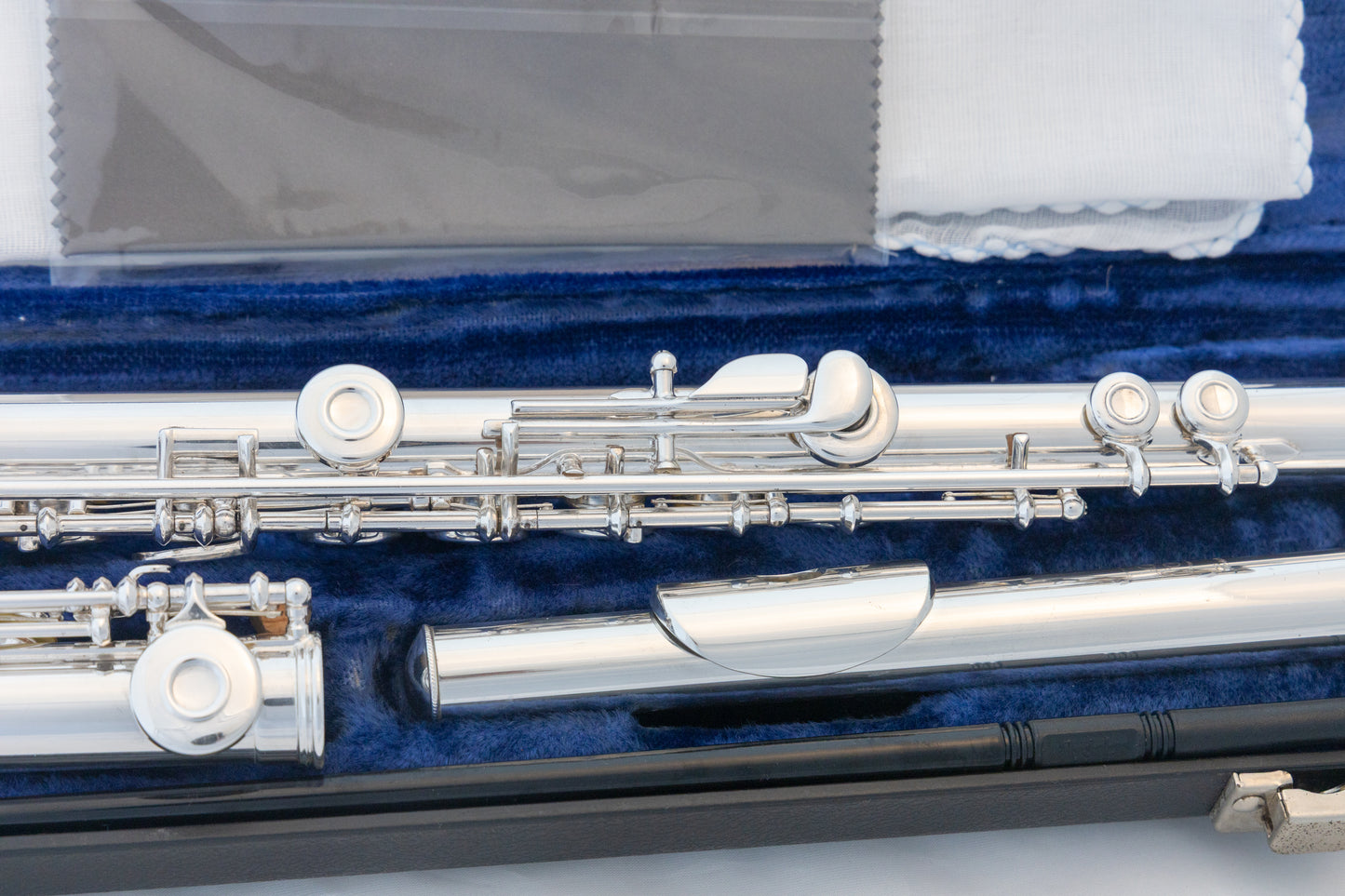 Gemeinhardt 3SB Intermediate Flute *All Solid Silver *B-foot *Open-hole *Cleaned & Serviced