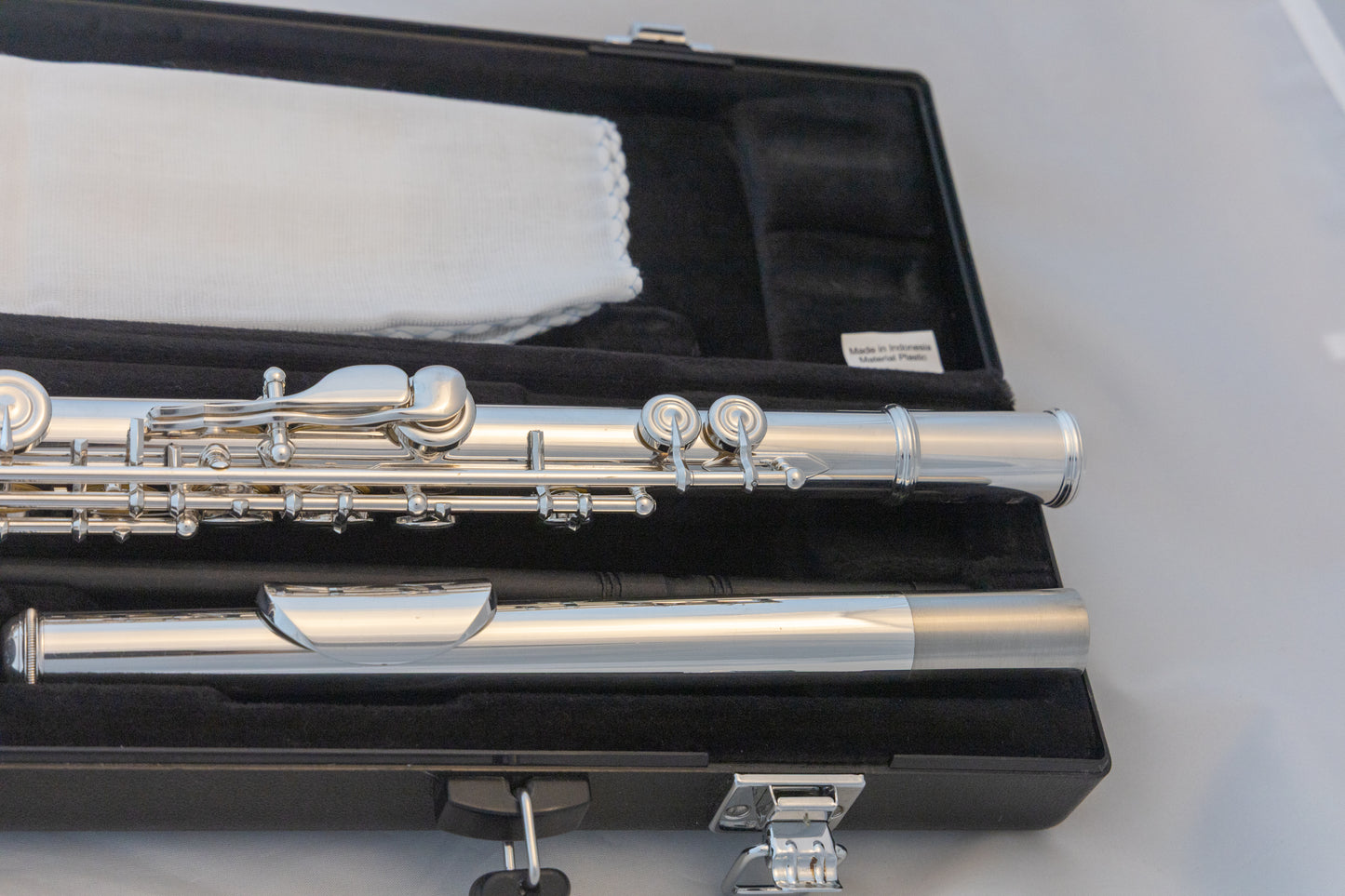 Yamaha YFL-222 Standard Silver-plated Flute *Cleaned & Serviced *Ready to play