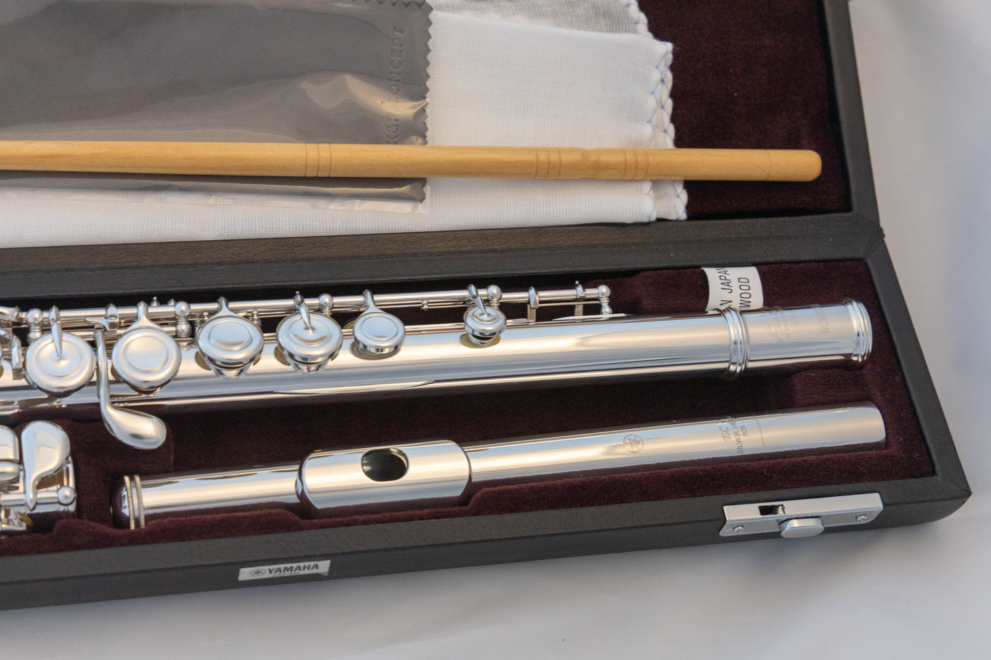 Yamaha YFL-514 Professional Flute *Silver headjoint *Made in Japan *Cleaned & Serviced *New Pads (Copy)