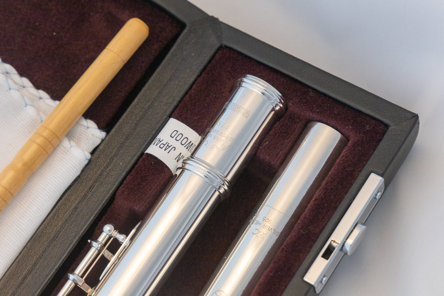 Yamaha YFL-514 Professional Flute *Silver headjoint *Made in Japan *Cleaned & Serviced *New Pads (Copy)