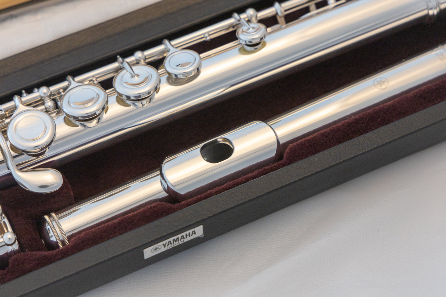 Yamaha YFL-514 Professional Flute *Silver headjoint *Made in Japan *Cleaned & Serviced *New Pads (Copy)