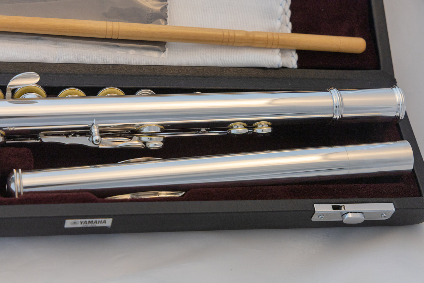 Yamaha YFL-514 Professional Flute *Silver headjoint *Made in Japan *Cleaned & Serviced *New Pads (Copy)