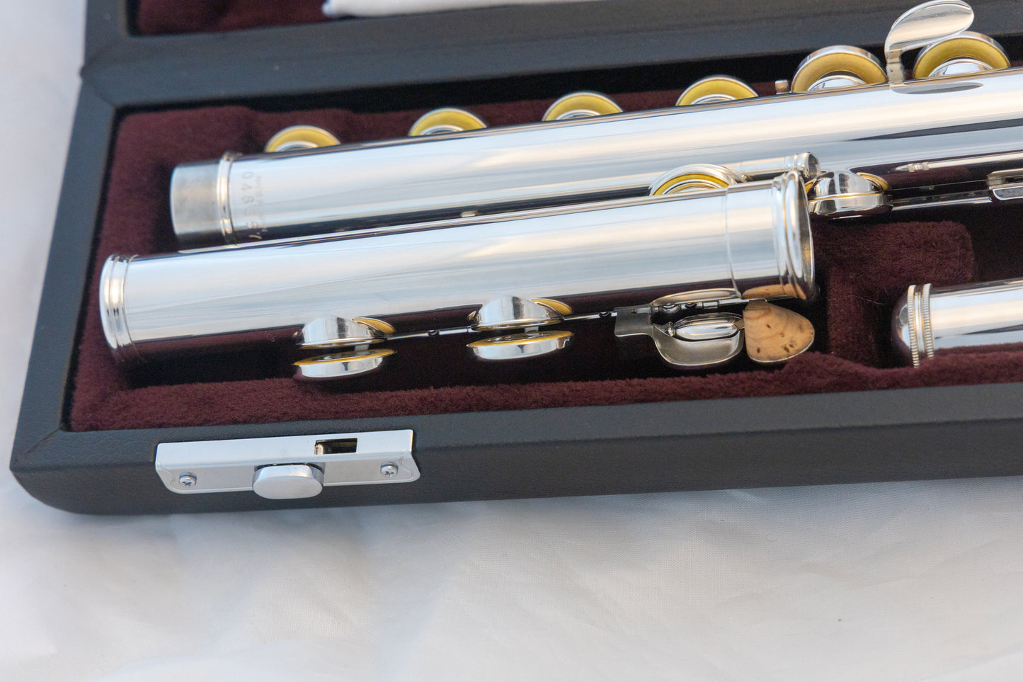 Yamaha YFL-514 Professional Flute *Silver headjoint *Made in Japan *Cleaned & Serviced *New Pads (Copy)