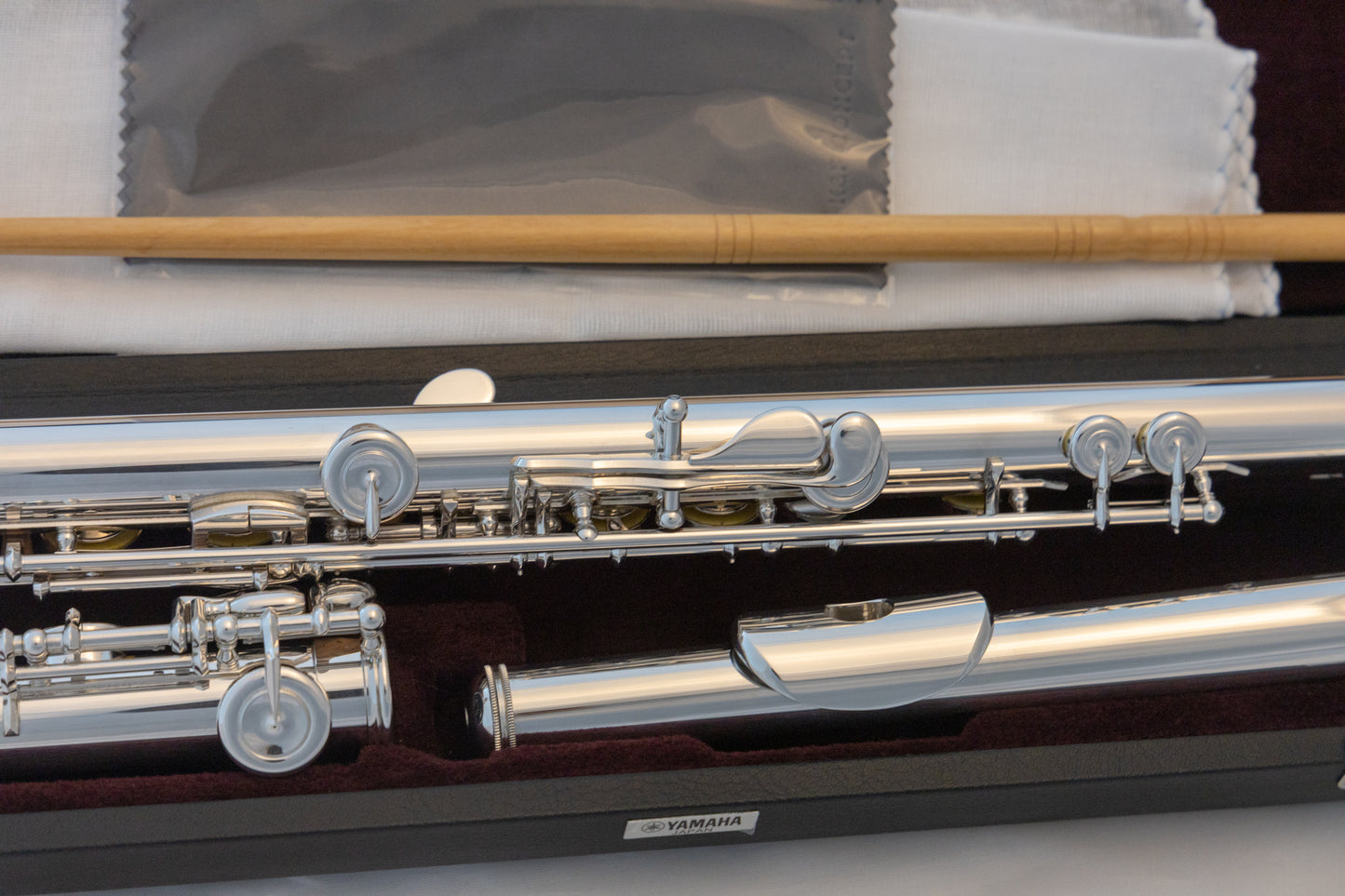 Yamaha YFL-514 Professional Flute *Silver headjoint *Made in Japan *Cleaned & Serviced *New Pads (Copy)