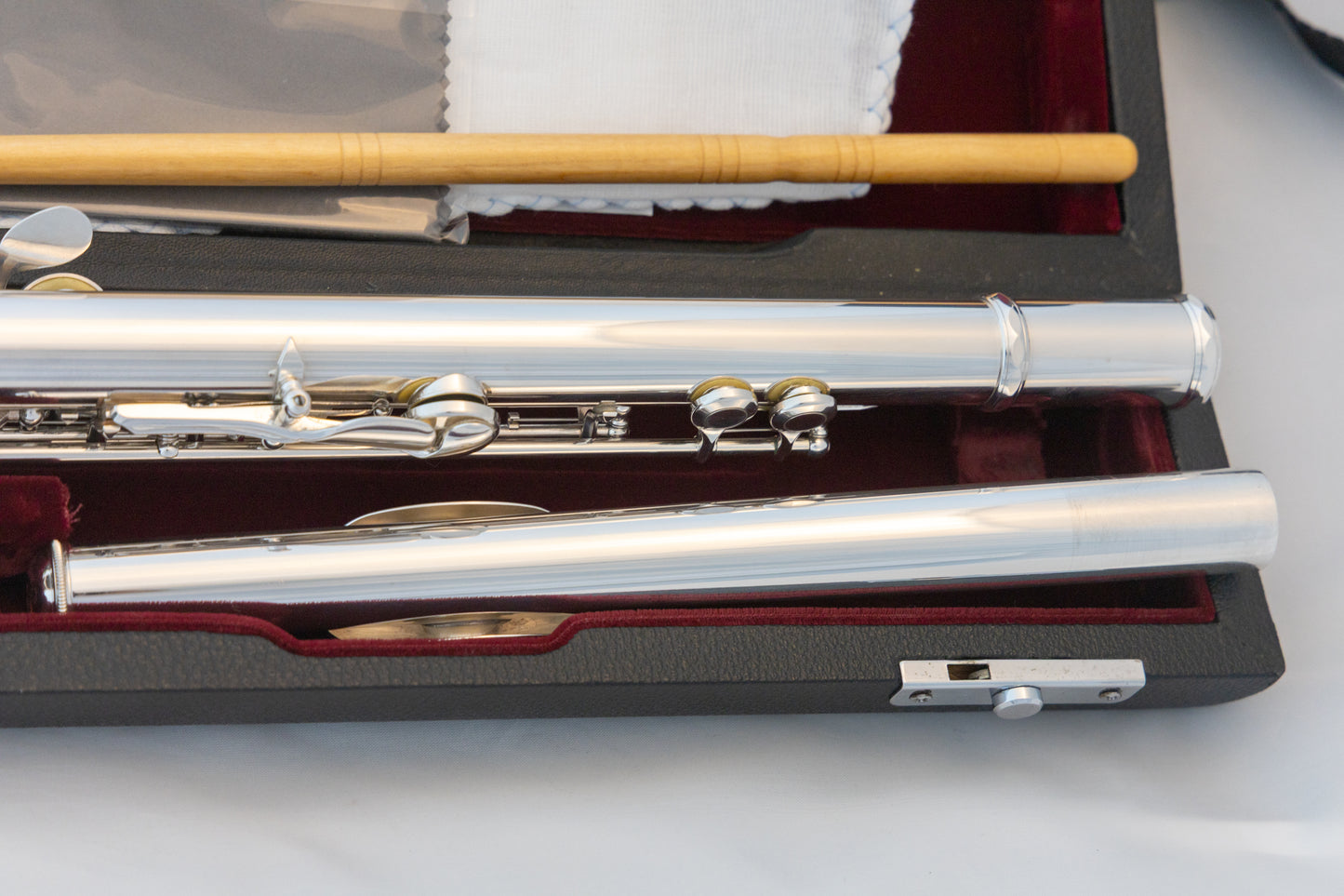 Miyazawa MS-95S Flute *Silver headjoint *Made in Japan *Cleaned & Serviced