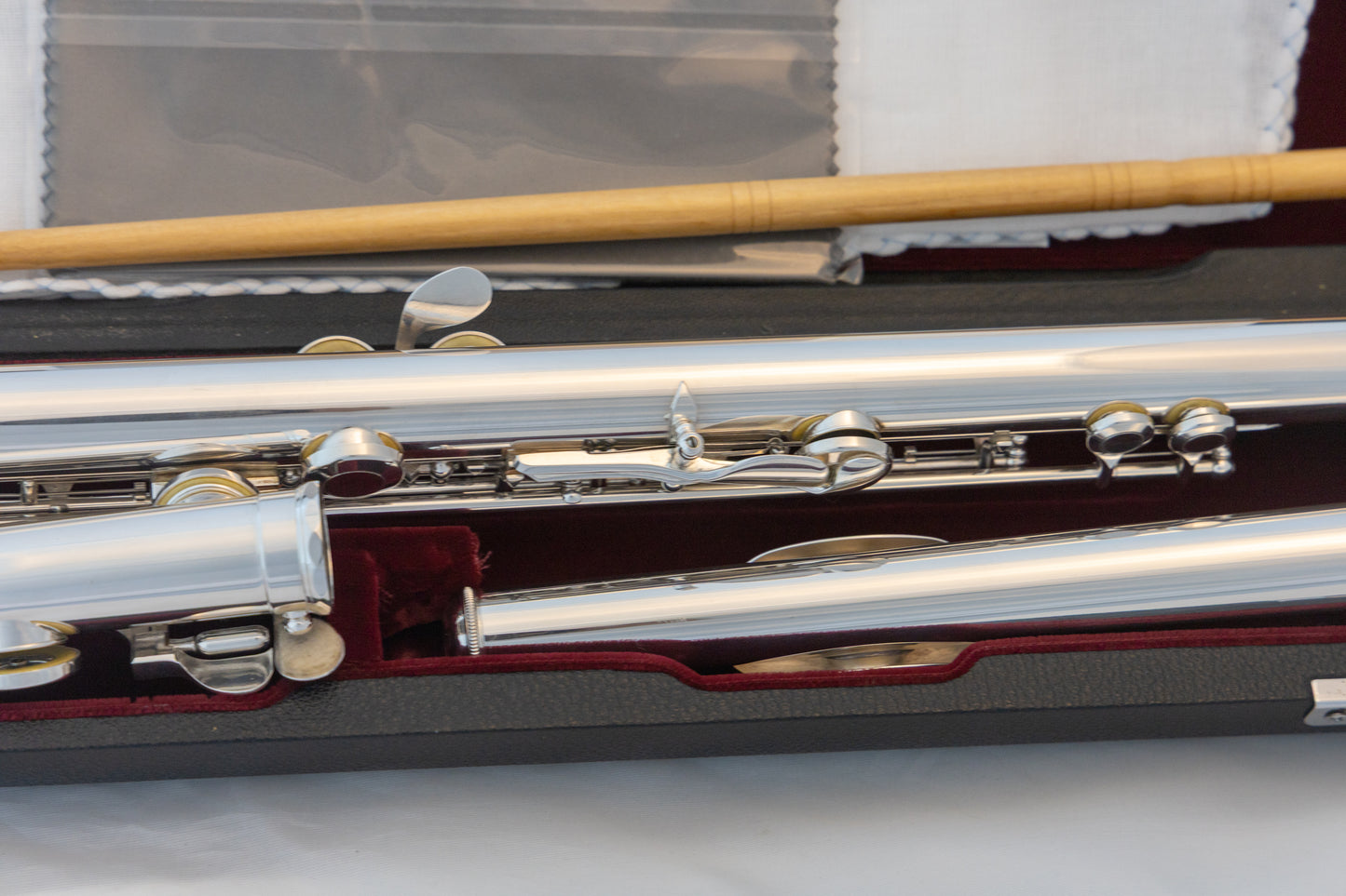 Miyazawa MS-95S Flute *Silver headjoint *Made in Japan *Cleaned & Serviced