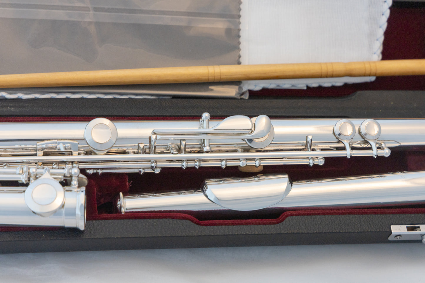 Miyazawa MS-95S Flute *Silver headjoint *Made in Japan *Cleaned & Serviced