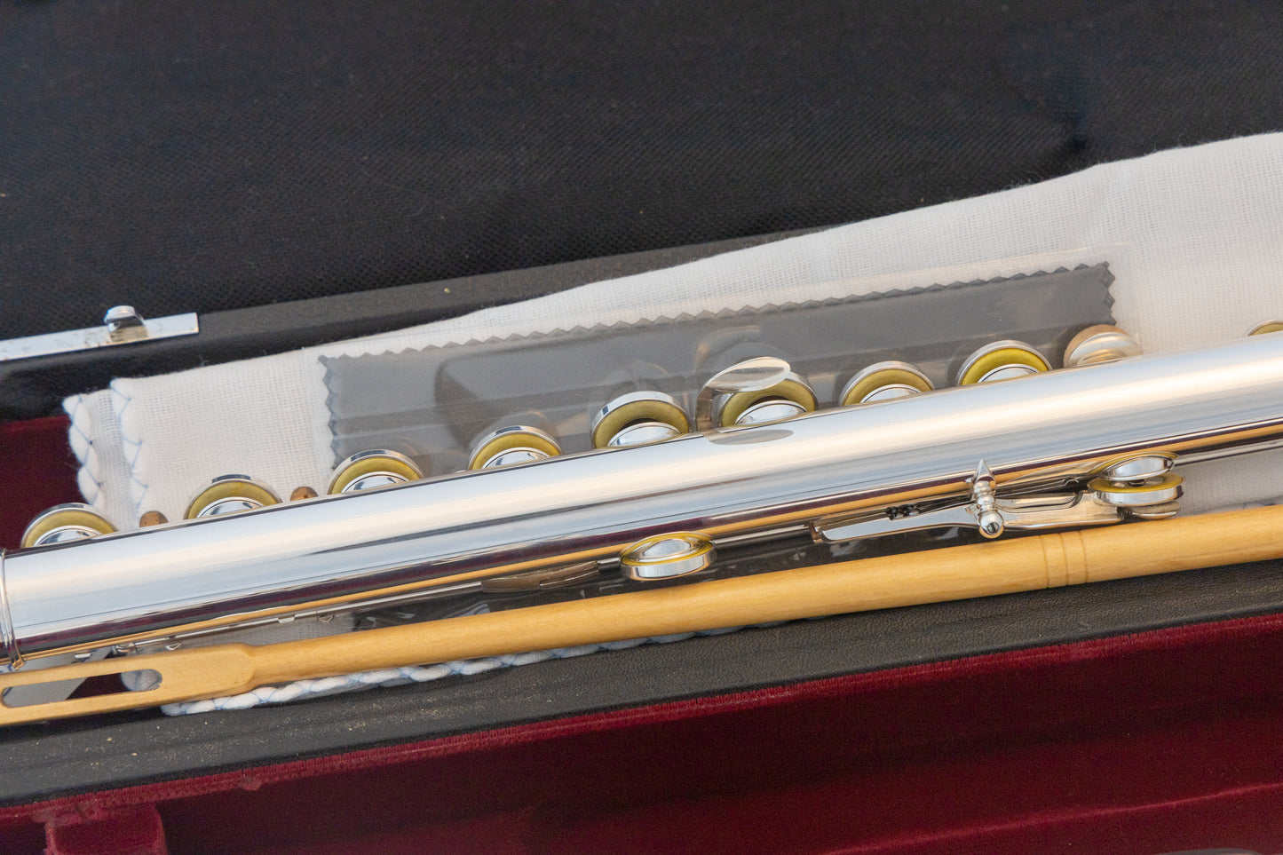 Miyazawa MS-95S Flute *Silver headjoint *Made in Japan *Cleaned & Serviced