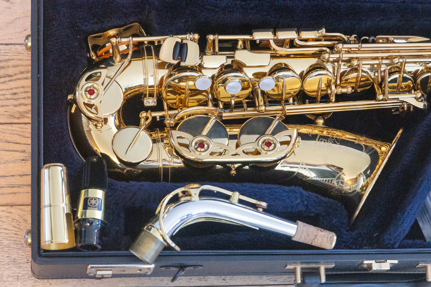Yamaha YAS-875EX Professional Alto Saxophone *Made in Japan *E1 Silver Neck *Cleaned & Serviced