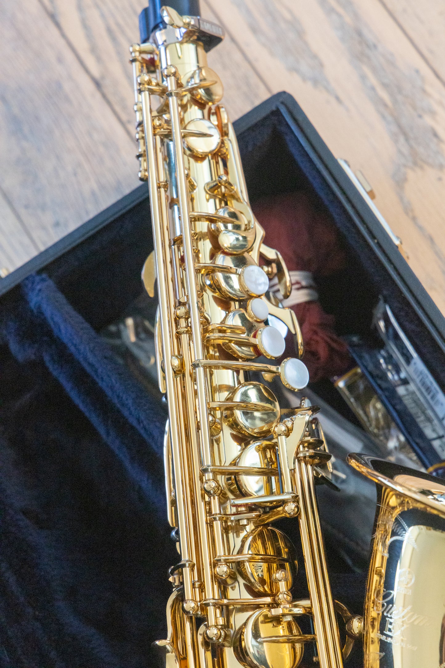 Yamaha YAS-875EX Professional Alto Saxophone *Made in Japan *E1 Silver Neck *Cleaned & Serviced