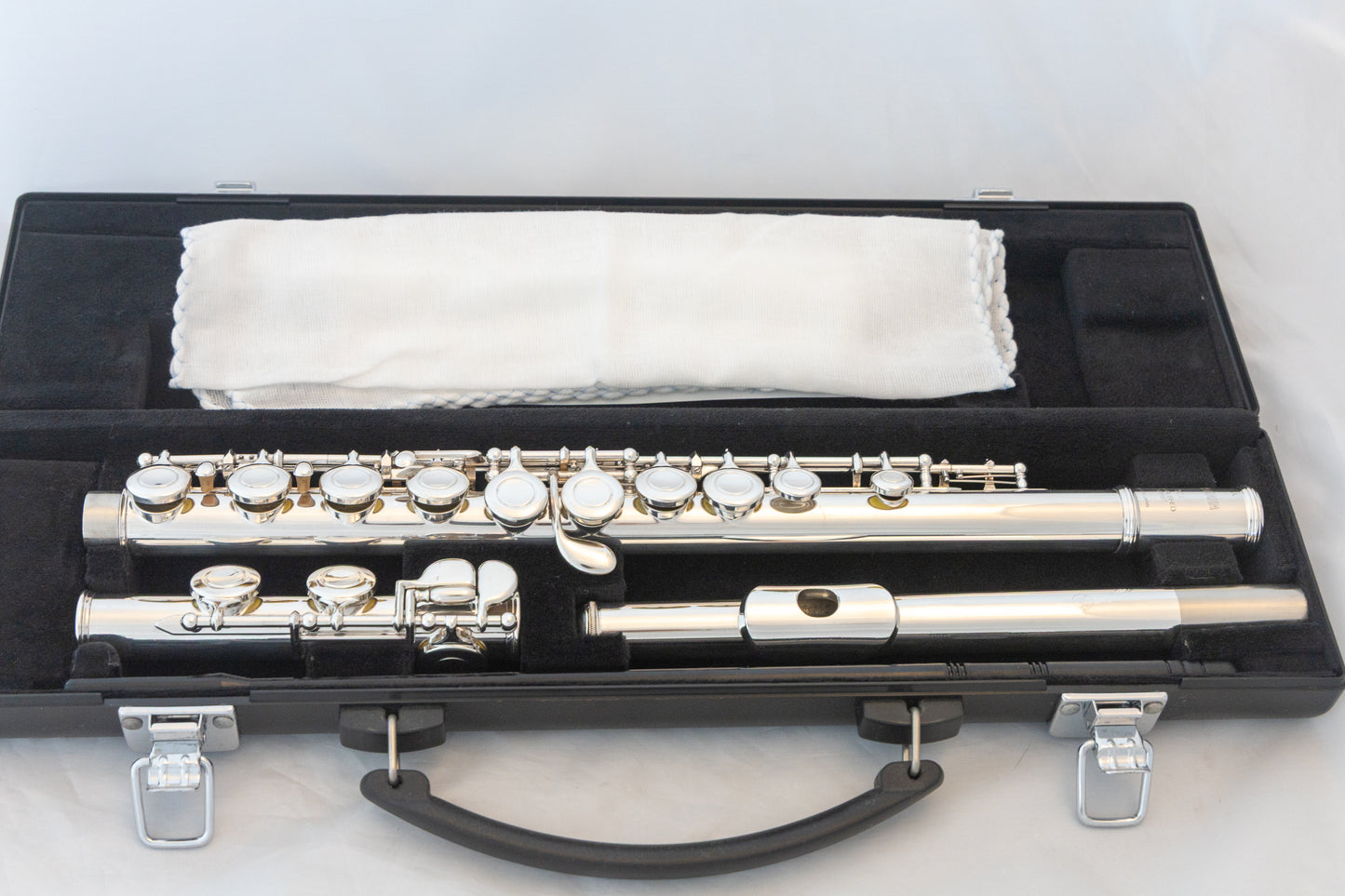 Yamaha YFL-221 Silver-plated Standard Flute *Made in Japan *Overhauled New Pads