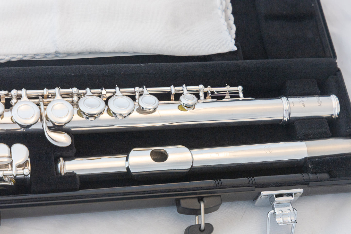 Yamaha YFL-221 Silver-plated Standard Flute *Made in Japan *Overhauled New Pads
