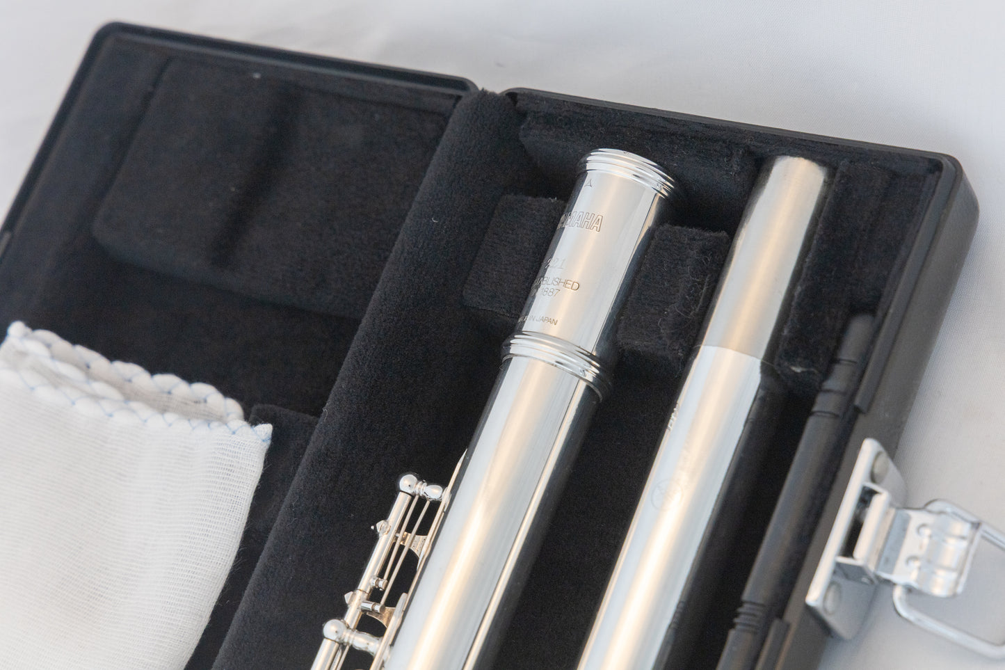 Yamaha YFL-221 Silver-plated Standard Flute *Made in Japan *Overhauled New Pads