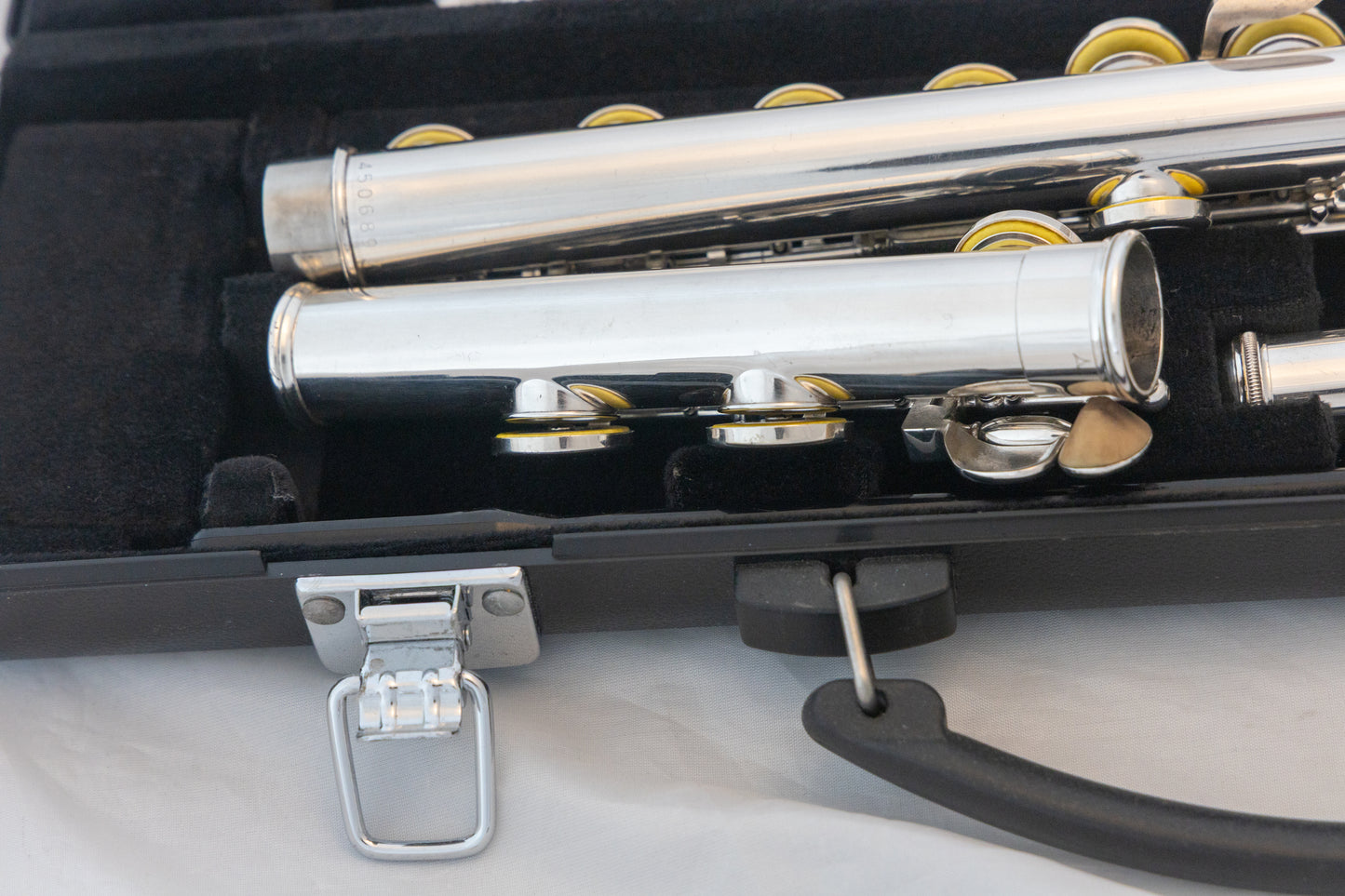 Yamaha YFL-221 Silver-plated Standard Flute *Made in Japan *Overhauled New Pads