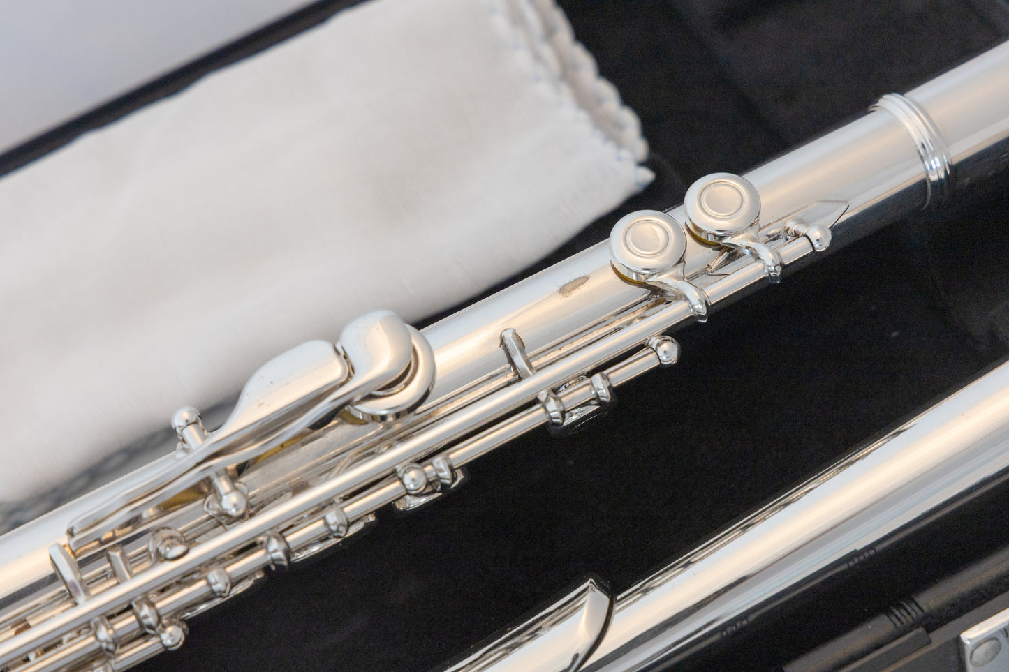 Yamaha YFL-221 Silver-plated Standard Flute *Made in Japan *Overhauled New Pads