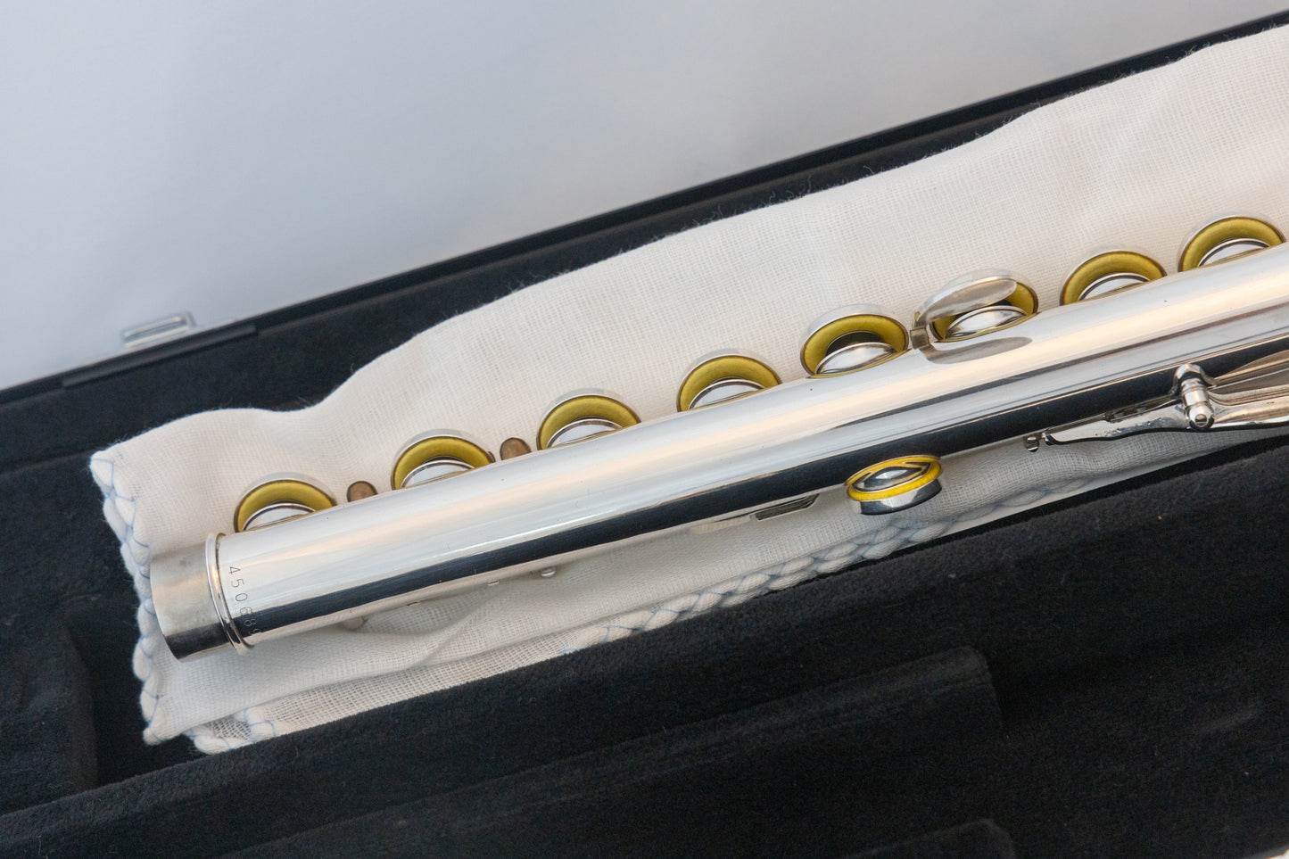 Yamaha YFL-221 Silver-plated Standard Flute *Made in Japan *Overhauled New Pads