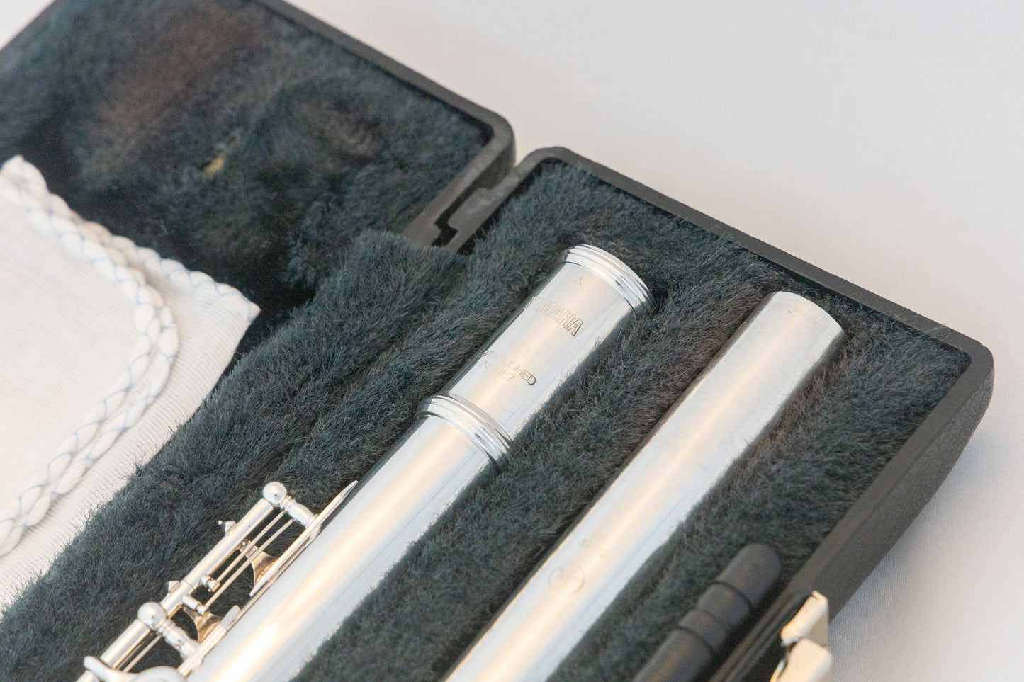 Yamaha YFL-361H Intermediate Flute *Silver Head *Low-B *Made in Japan *Cleaned & Serviced