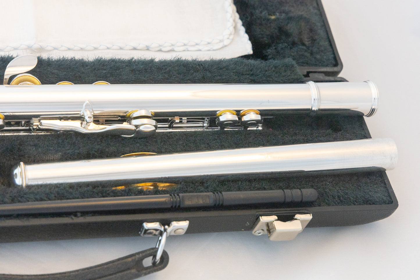 Yamaha YFL-361H Intermediate Flute *Silver Head *Low-B *Made in Japan *Cleaned & Serviced