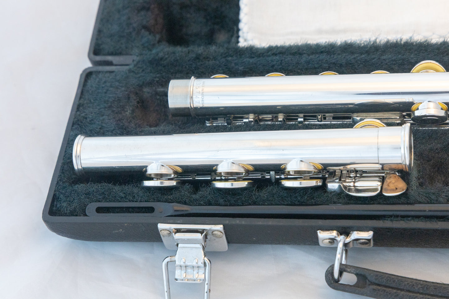 Yamaha YFL-361H Intermediate Flute *Silver Head *Low-B *Made in Japan *Cleaned & Serviced