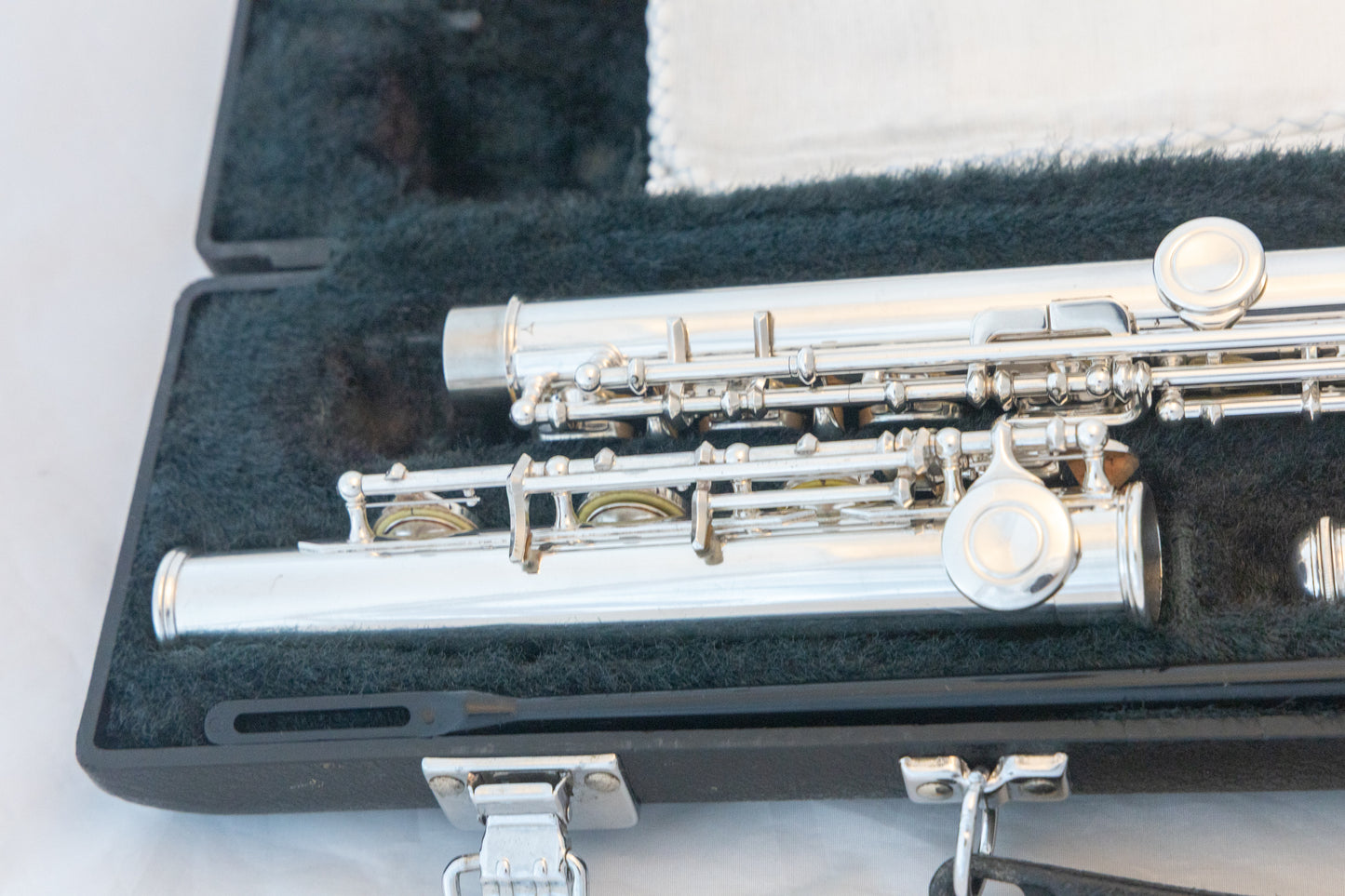 Yamaha YFL-361H Intermediate Flute *Silver Head *Low-B *Made in Japan *Cleaned & Serviced